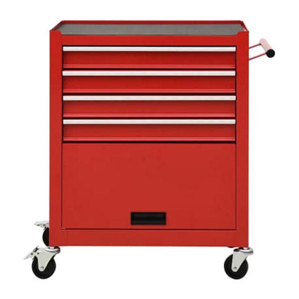 Tool Trolley With 4 Drawers Steel