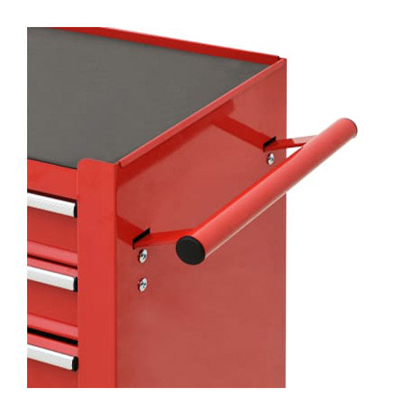 Tool Trolley With 4 Drawers Steel