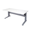 Electric Workstation Natural White And Precious Silver 1200Mm