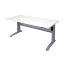 Electric Workstation Natural White And Precious Silver 1500Mm