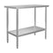 Kitchen Work Table 120X60X85 Cm Stainless Steel