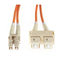 20M Lc Sc Om1 Multimode Fibre Optic Cable Orange