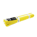 Yamasaki Coloured Martial Arts Belts With White Stripe Yellow