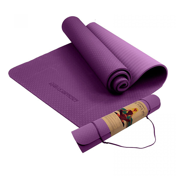 Eco Friendly Yoga Exercise Pilates Mat Tpe