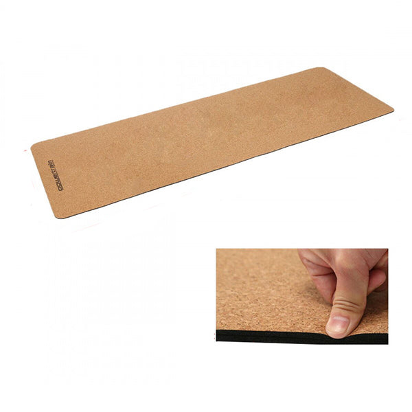 Cork Yoga Mat With Carry Straps Home Gym Pilate Exercise