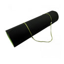 Eco Friendly Tpe Yoga Exercise Pilates Mat Black Green