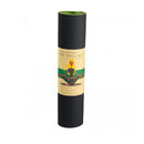 Eco Friendly Tpe Yoga Exercise Pilates Mat Black Green