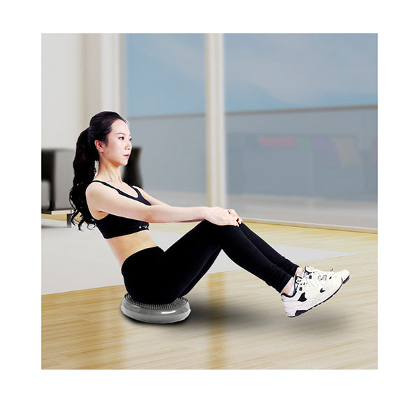 Yoga Stability Disc Home Gym Pilate Balance Trainer Grey