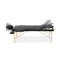 Zenses 75Cm Wide Portable Wooden Massage Table 3 Fold Treatment Black